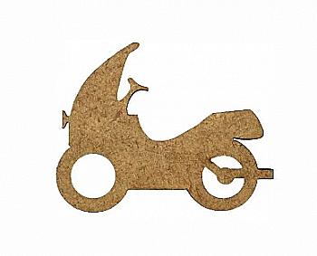 Міні-заготовка Мотоцикл, МДФ, 1 шт, Rosa Talent (10)