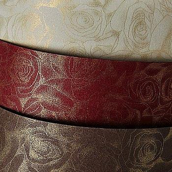 Бумага декоративная картонная А4, Кремовая "ROSES", 202902