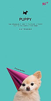 Блокнот 100*200 мм, 64 арк. "Puppy" YES, 151485 Блокнот 100*200 мм, 64 арк. "Puppy" YES, 151485
