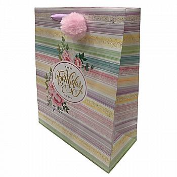 Пакет паперовий 30*40*17 см, диз. GB-21165, СПК274