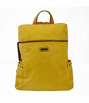 Рюкзак молодіжний YES YW-23, 32*34,5*14 см, жовтий, 555864