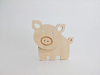 Заготівка дерев`яна Свинка, 2116 Заготівка дерев`яна Свинка, 2116