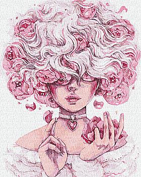 Набір для розпису по номерах 40*50 см "Загадкова", KHO4985