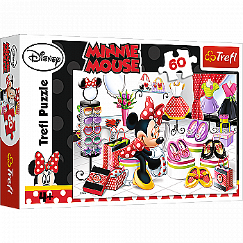 Пазл "60" - Божевільний шопінг Мінні/Disney MinnieTrefl, 17225 Пазл "60" - Божевільний шопінг Мінні/Disney MinnieTrefl, 17225