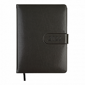 Щоденник датований A5, 2022, Solar, сірий, BM.2125-09