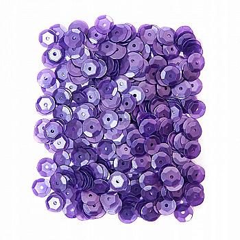 Пайетки матові 9 мм 10 г, ліловий, DPCE-096 DpCraft Пайетки матові 9 мм 10 г, ліловий, DPCE-096 DpCraft