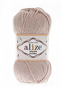 Пряжа 161 Пудра, 165 м,TM Cotton Gold Hobby Пряжа 161 Пудра, 165 м,TM Cotton Gold Hobby