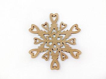 Заготівка Ялинкова прикраса "Сніжинка", 2527