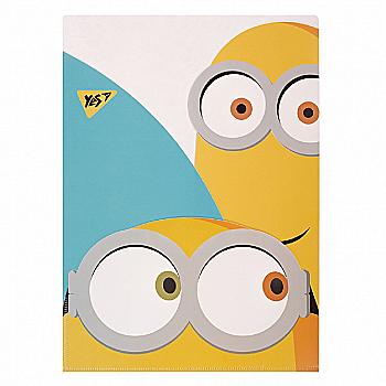 Папка-уголок A4 "Minions", 3 фигурные отделения, 491942 Yes Папка-уголок A4 "Minions", 3 фигурные отделения, 491942 Yes