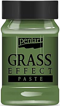 Паста для створення ефекту Трави, Зелений, 100 мл, Pentart Паста для створення ефекту Трави, Зелений, 100 мл, Pentart