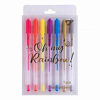 Набор гелевых ручек "Oh My Rainbow!" 7 шт, неон, 420368 Yes Набор гелевых ручек "Oh My Rainbow!" 7 шт, неон, 420368 Yes