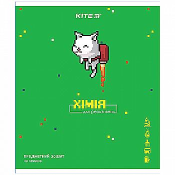 Зошит 48 кл, Предметка - Хімія, гібр лак з УФ, Pixel, K21-240-14 Зошит 48 кл, Предметка - Хімія, гібр лак з УФ, Pixel, K21-240-14