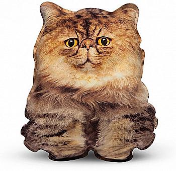 Игрушка-подушка реалистичная Персидский улыбающийся котенок 33 см, PT3D-08 Игрушка-подушка реалистичная Персидский улыбающийся котенок 33 см, PT3D-08