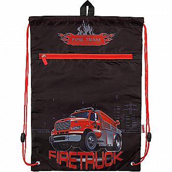 Сумка для обуви с карманом 601 Firetruck, K18-601M-5 Сумка для обуви с карманом 601 Firetruck, K18-601M-5