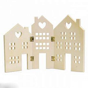 Заготівка дерев`яна Будинки Триптих 31,5*20 см, 14001910 ТМ "Artemio" Заготівка дерев`яна Будинки Триптих 31,5*20 см, 14001910 ТМ "Artemio"