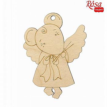 Заготівля "Мишка", фанера, 7,4*10 см, Rosa Talent (4)