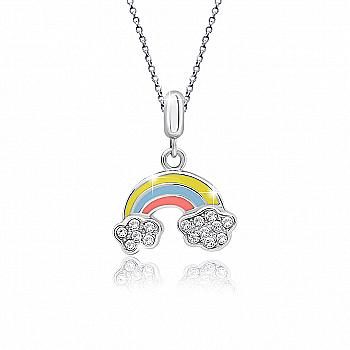 Кулон "Радуга", желтый, 319542500605