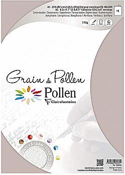 Заготовка д/открыток сложенная зернистая Pollen 148,5*210 мм/210 г, Amphora/Амфора, 23933C Заготовка д/открыток сложенная зернистая Pollen 148,5*210 мм/210 г, Amphora/Амфора, 23933C