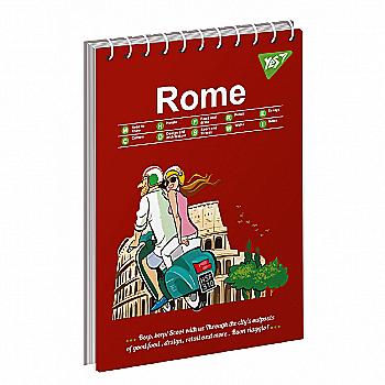 Зошит А6 80 кл. YES од.спіраль Cities, 681783