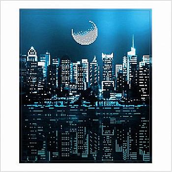 Набор для вышивания "Огни большого города" ТН-0974, ТМ "ВДВ"