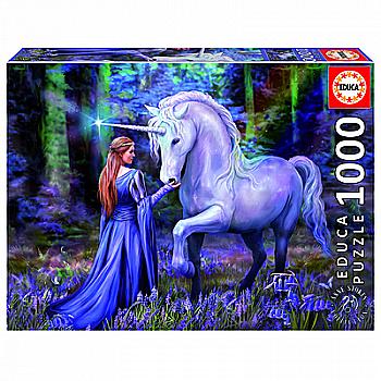 Пазл "1000" - Блубелл вудс, Анна Стокс, Educa, 18494