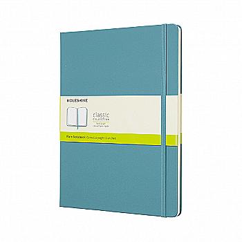 Блокнот Океанский Синий большой нелинованный, Moleskine Classic, QP092B35 Блокнот Океанский Синий большой нелинованный, Moleskine Classic, QP092B35