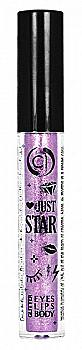 Глітер рідкий для обличчя Just Star 4ml 107 Twinkle Lavender, Colour Intense Глітер рідкий для обличчя Just Star 4ml 107 Twinkle Lavender, Colour Intense