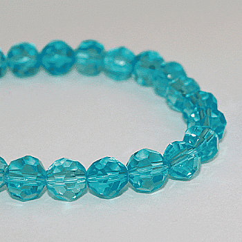 Намисто кришталеве на нитці, 11322/101C Crystal Art  Намисто кришталеве на нитці, 11322/101C Crystal Art