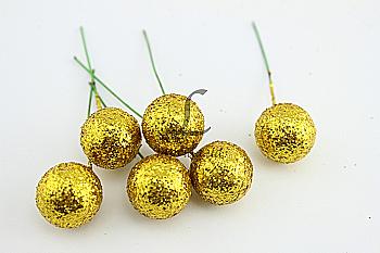 Шар декор блестящий 2,5 см, 5-19519