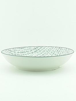 Тарілка глибока порцелянова 20 см (3 види в асорт.), DN1800650