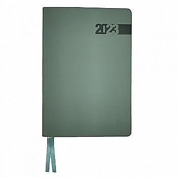 Ежедневник датированный А5 2023, "Integro", мягкий, 368 стр., оливковый, 252364 Ежедневник датированный А5 2023, "Integro", мягкий, 368 стр., оливковый, 252364