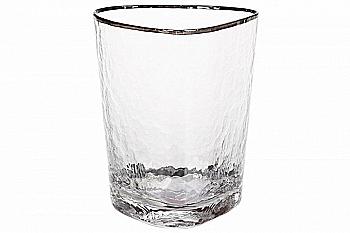 Склянка із срібним кантом "Diva" 350 мл, 579-128 Склянка із срібним кантом "Diva" 350 мл, 579-128