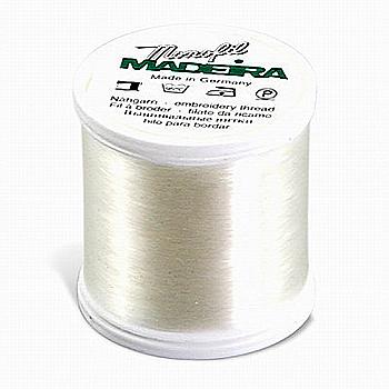 Нитки для шитья Monofil 9763/1001 полиамид №40 прозрачные белые (1000 м) Нитки для шитья Monofil 9763/1001 полиамид №40 прозрачные белые (1000 м)