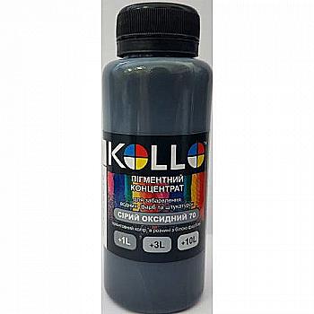 Пігментний концентрат сірий оксид 70