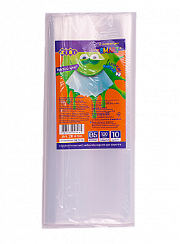 Обкладинки для зошитів, 10 шт., 100 мкм, ZB.4704 Обкладинки для зошитів, 10 шт., 100 мкм, ZB.4704