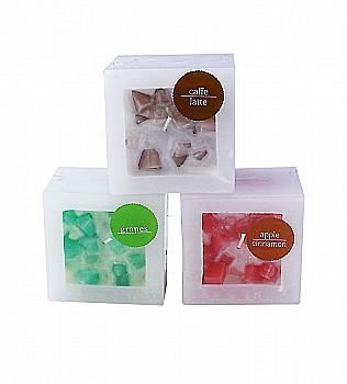 Свеча арома-призма 10*7 см, сандал, СFS10*07/1-sandal, Candy Light Свеча арома-призма 10*7 см, сандал, СFS10*07/1-sandal, Candy Light