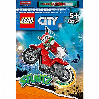 Конструктор Lego City "Каскадерский мотоцикл Авантюрного скорпиона", 60332 Конструктор Lego City "Каскадерский мотоцикл Авантюрного скорпиона", 60332