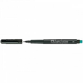 Маркер перманентный Multimark OHP`S 1523 0,4 мм чёрный, 152399 Faber-Castell Маркер перманентный Multimark OHP`S 1523 0,4 мм чёрный, 152399 Faber-Castell