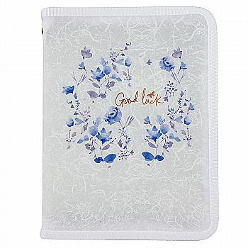 Папка объемная на молнии, А5+, Frozen Nature-04, 1805-04-A Папка объемная на молнии, А5+, Frozen Nature-04, 1805-04-A