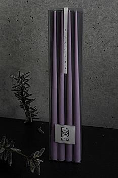 Набір свічок 45 см Lavander mist/Лавандовий туман, 4 шт (1599) Набір свічок 45 см Lavander mist/Лавандовий туман, 4 шт (1599)