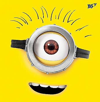 Блокнот 150*150 мм, 64 арк. "Minions" YES 151531