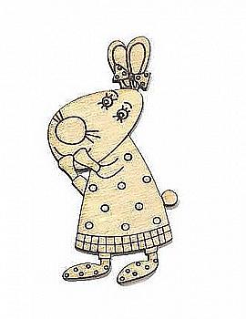 Заготівка дерев`яна "Не скажу!", ZS039К Заготівка дерев`яна "Не скажу!", ZS039К