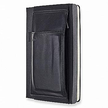Карман Черная средняя, для ручек и карандашей, Moleskine, ET76TLB3BK Карман Черная средняя, для ручек и карандашей, Moleskine, ET76TLB3BK