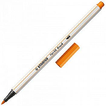 Ручка Stabilo Pen 68 brush 54 orange, 14.2486 Ручка Stabilo Pen 68 brush 54 orange, 14.2486