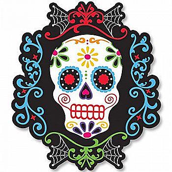 Банер День Мертвих 26 см, 1505-0940 Банер День Мертвих 26 см, 1505-0940