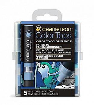 Набор блендеров Chameleon 5 шт - Blue Tones (голубые тона), CT4513 Набор блендеров Chameleon 5 шт - Blue Tones (голубые тона), CT4513