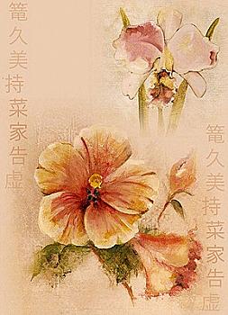 Карта декупажна А4 Азія, 45 г/м², 00802