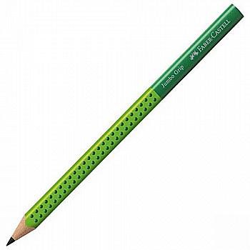 Карандаш чернографитный Jumbo Grip 2001, св. зеленый/зеленый В, 111932 Faber-Castell Карандаш чернографитный Jumbo Grip 2001, св. зеленый/зеленый В, 111932 Faber-Castell