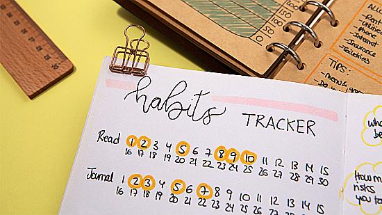 Bullet Journal на октябрь: трекеры настроения и привычек📒