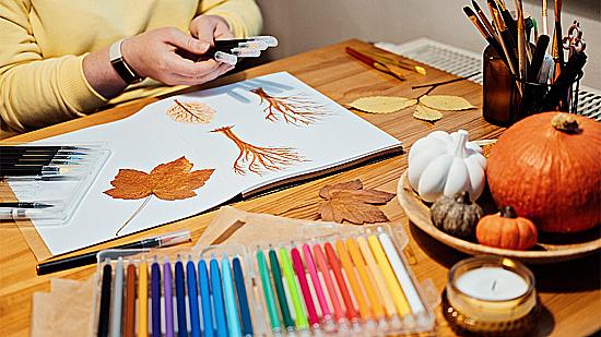 Ідеї для використання маркерів у осінньому декорі: створюємо стильний інтер’єр🍂